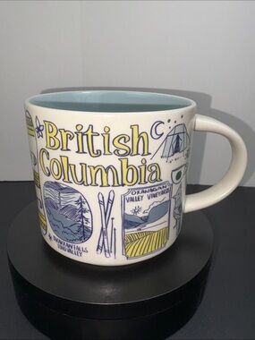 Starbucks British Columbia Mug BC Been There Series Across The Globe Collection